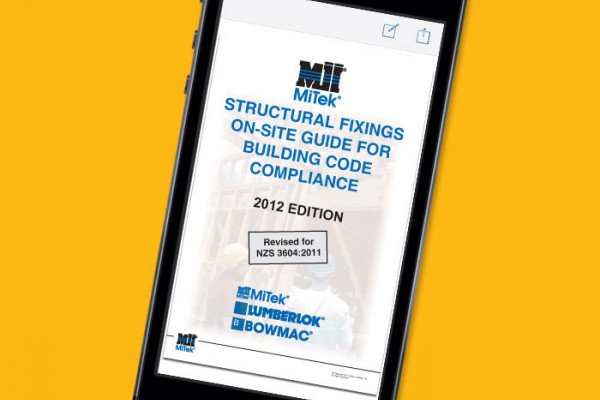 MiTek's New Structural Fixings On-Site Guide App