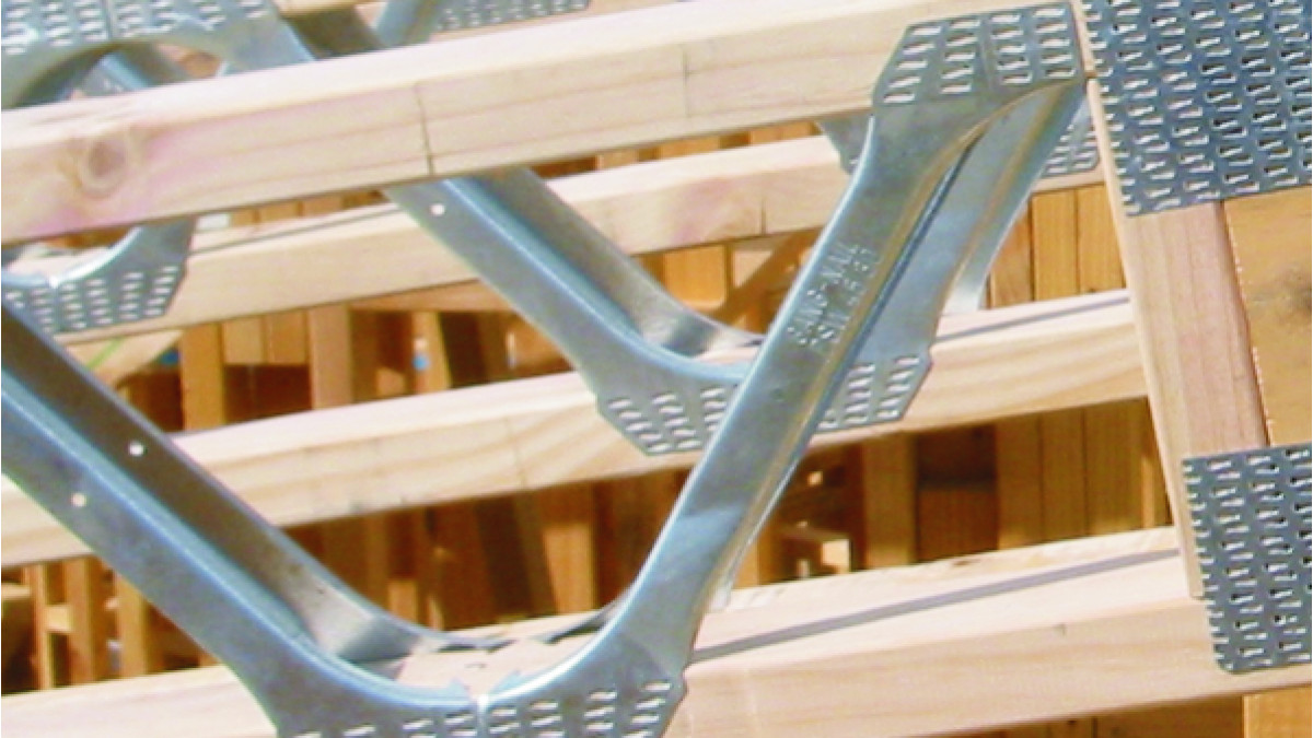 The truss manufacture is still carried out by MiTek accredited fabricators producing fully engineered solutions in factories.