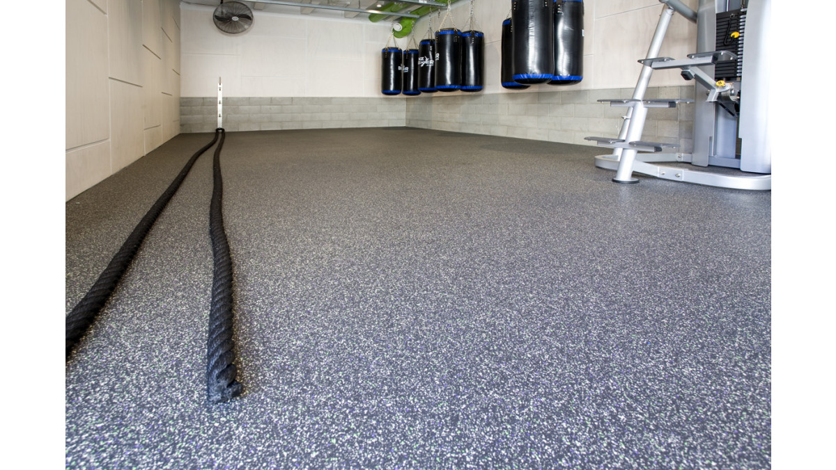 Recycled Rubber Flooring.