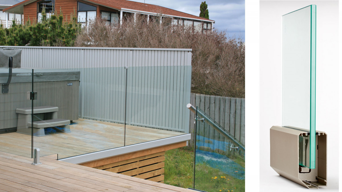 The infinity can be incorporated with other balustrades suites for custom made finish.