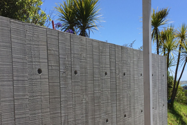 An Attractive Retaining Wall Makeover with GRC Cladding Panels