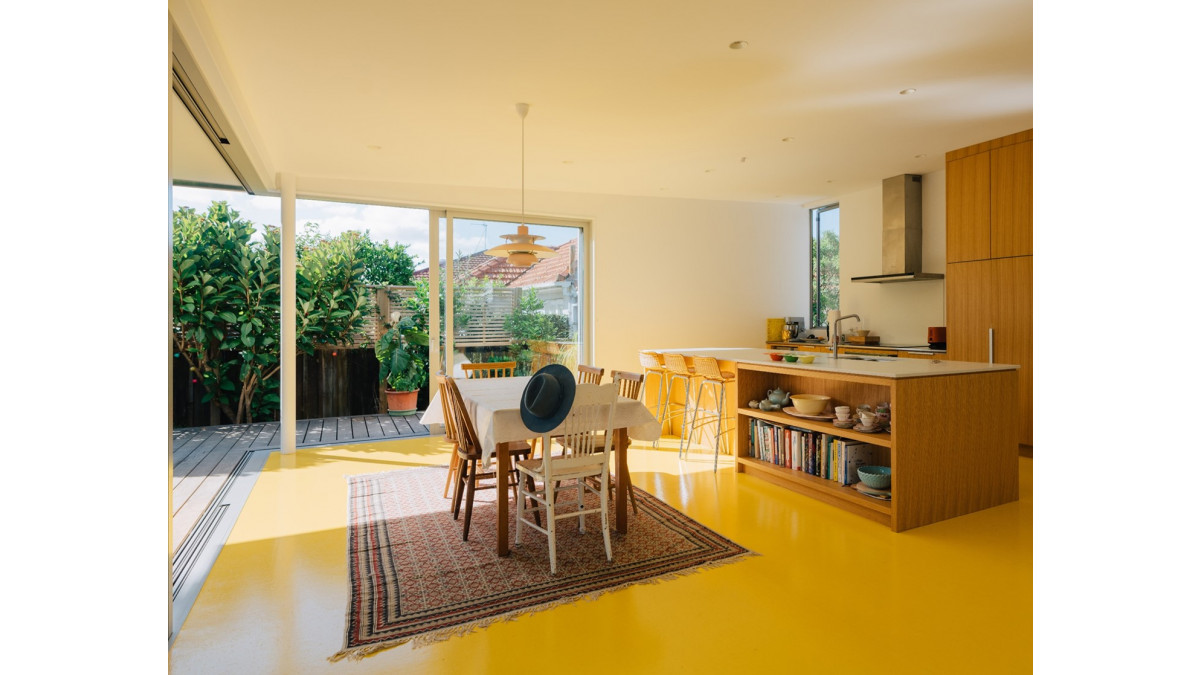 Residential Interior Finalist: Yolk House by Pac Studio.<br />
Photo by David St George