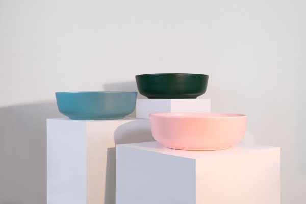 Add a Splash of Colour with Botanical Vessel Basins by BagnoDesign