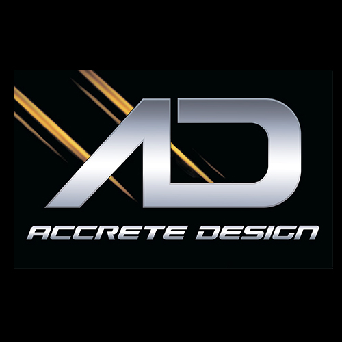 2204 accrete design black logo