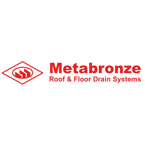 250508 metabronze roof floor drain logo