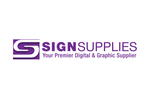 supplies sign