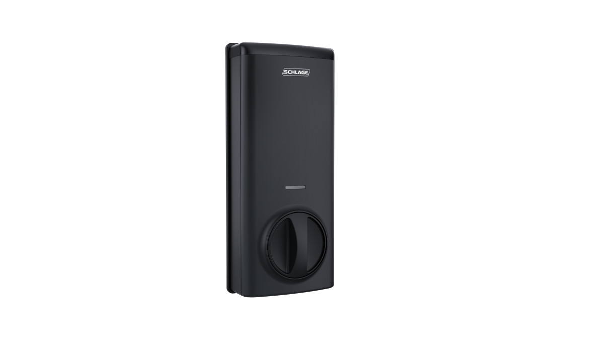 Schlage Ascent Smart Deadbolt back Black