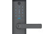 Schlage Ascent Smart Entrance Lever front on Graphite result