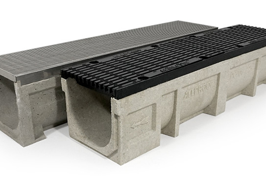 200mm Opening Polymer Concrete Channel
