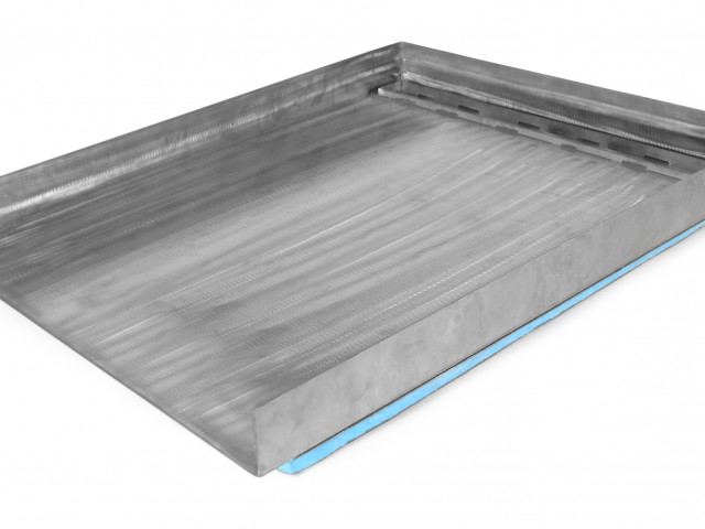 Tile-Over Stainless Shower Tray