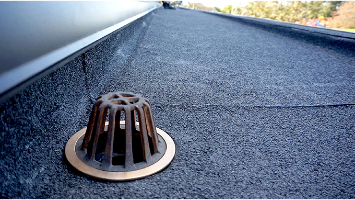 Small Roof Drains install Shot 680x380