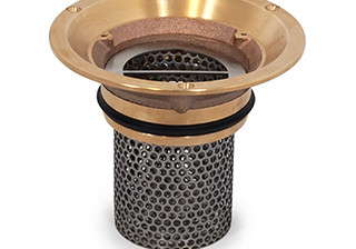 Vinyl Double Strainer Basket