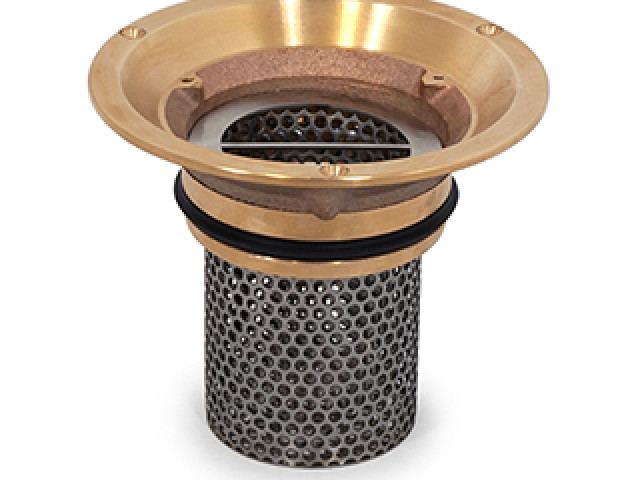 Vinyl Double Strainer Basket