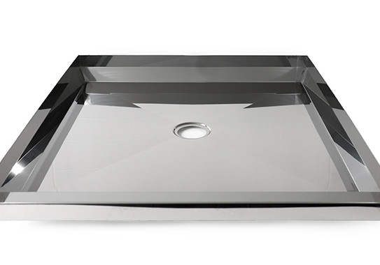 Shower Tray — Exposed Stainless