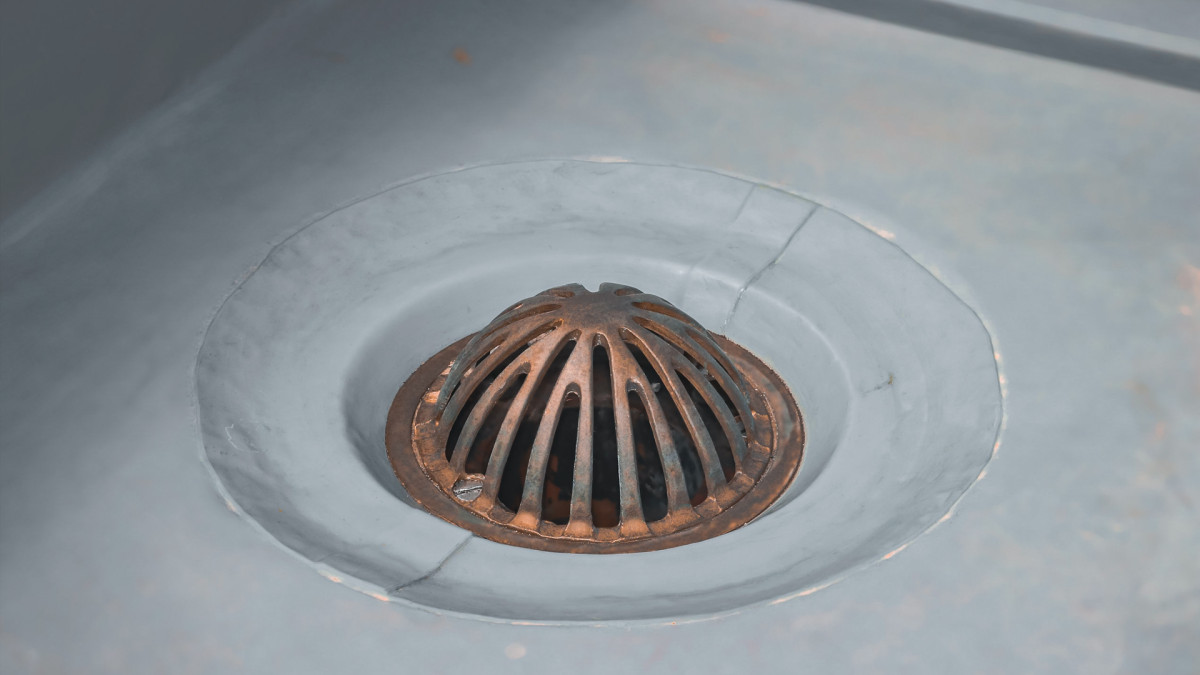 Large Roof Drain