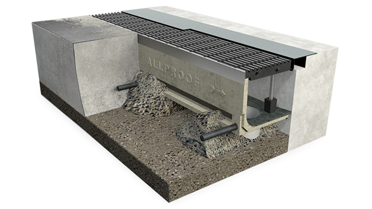 PC180L GFP Perimeter Drain Install 680x380