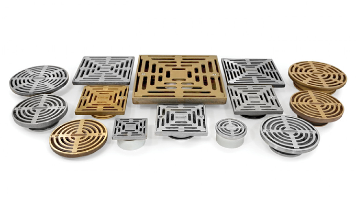 Storm Series commercial point drain grate slider image