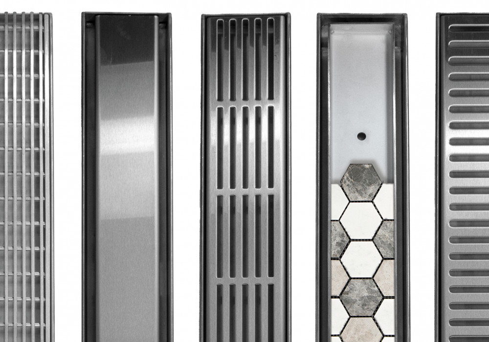 Vision Stainless Steel Shower Channels