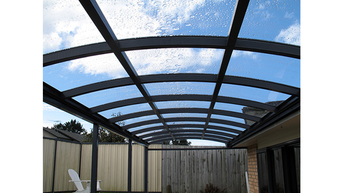 Alsynite translucent roofing Crystalite curved roof web