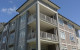 Kensington   Skyrail A Series  Standard baluster with top mount post and Sienna top rail
