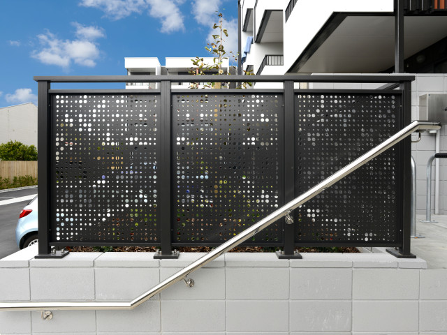 Skyrail A (Solid) Series Aluminium Post Balustrade System with Solid Sheet