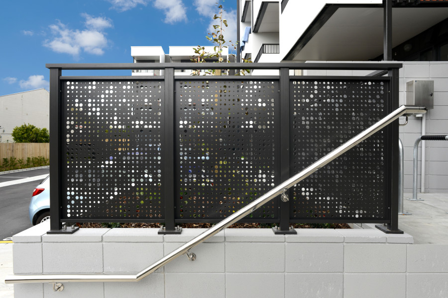 Skyrail A (Solid) Series Aluminium Post Balustrade System with Solid Sheet