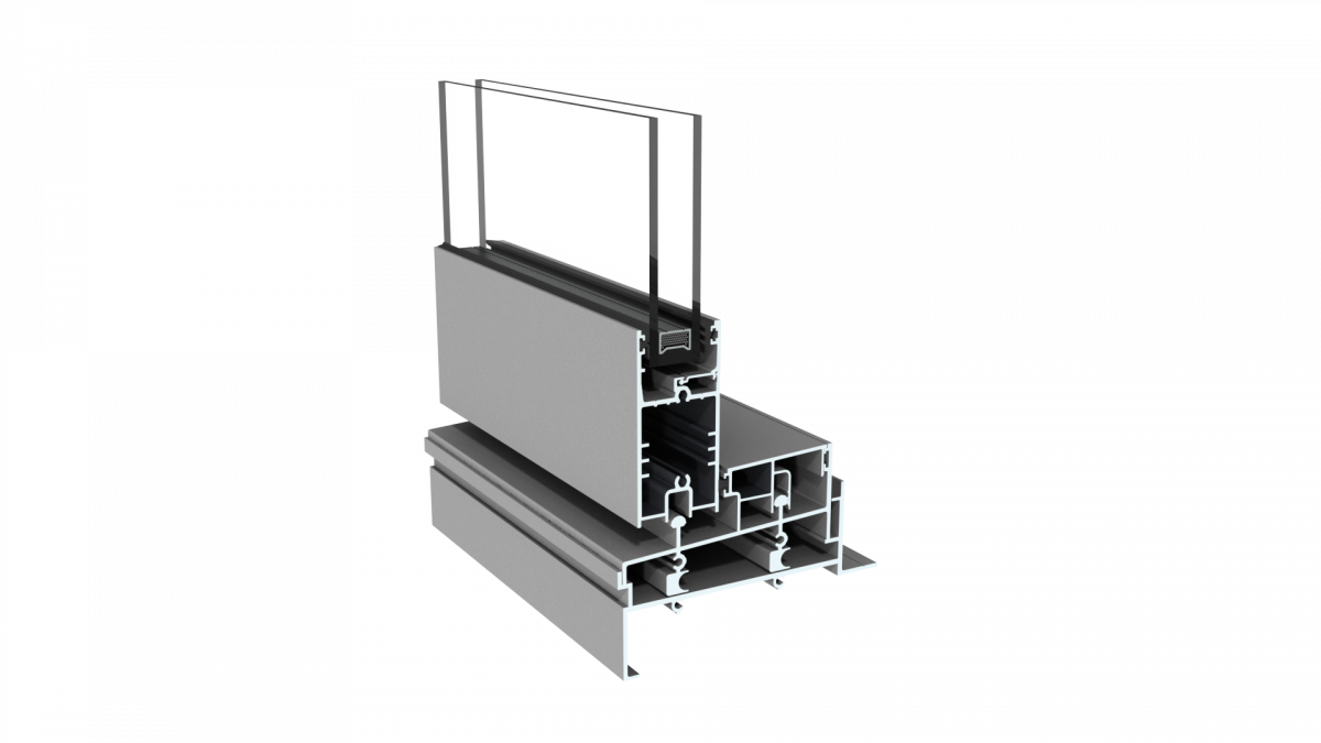 173 Arch SW Sloped Sill + Panel