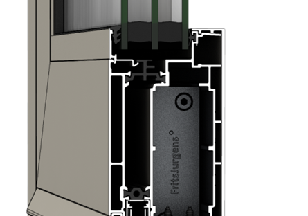 APL Architectural Series ThermalHeart+® Pivot Door