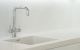 CORIAN Duo Sink Trinity Apartment by Heather Wood