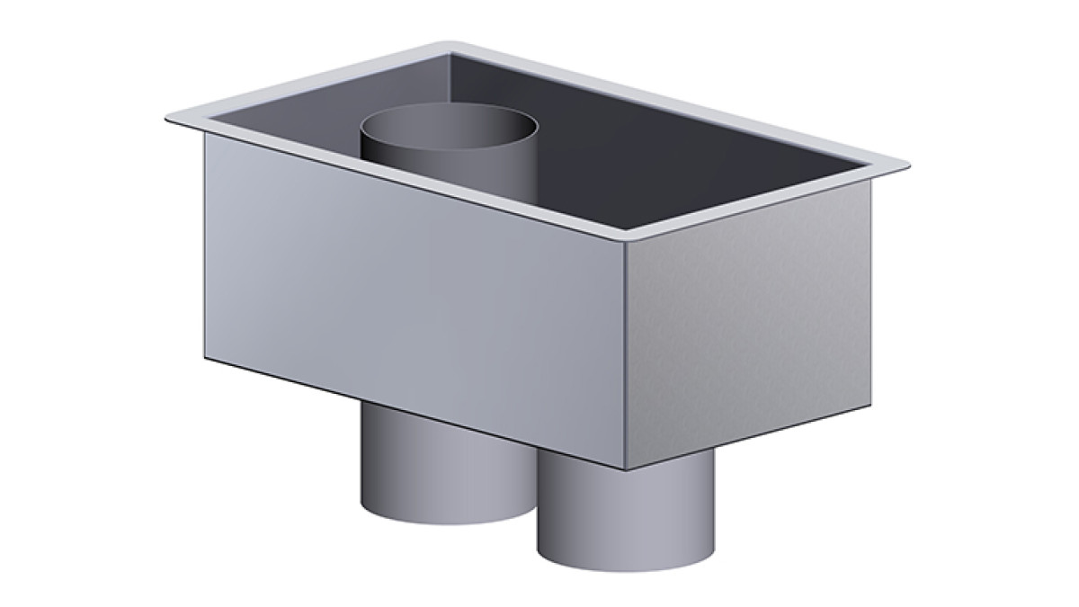 Sump 2800.412 175mmOutlet