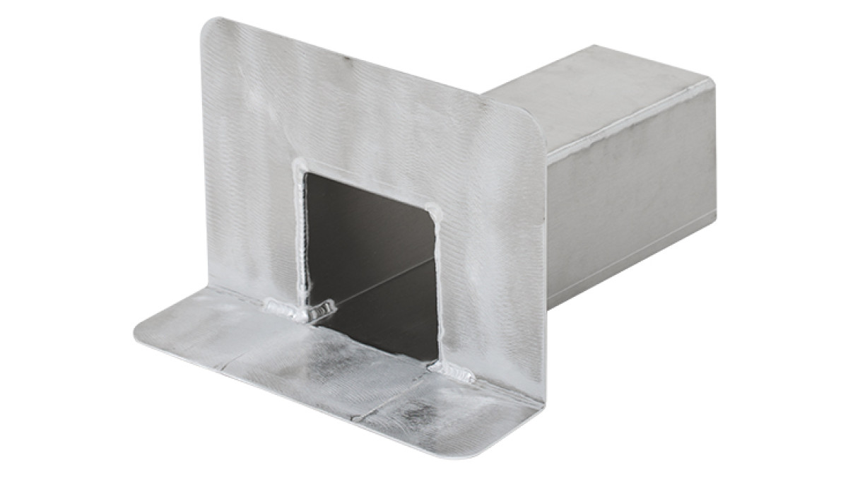 Scupper Radius 2200.212 100x100x300