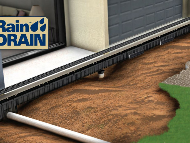 Rain Drain Channel Drainage System