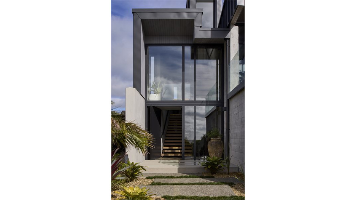 plasma entrance door welcomes you in to the home