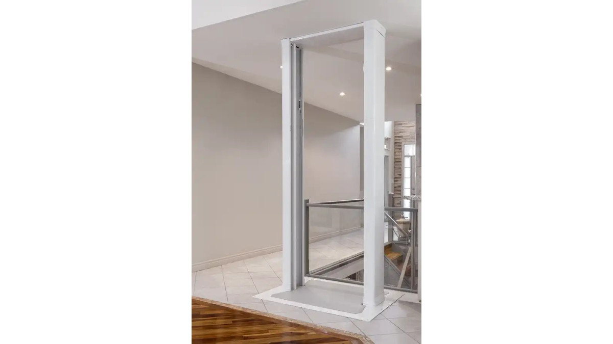 Rails for the Savaria luma Through floor lift