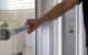 Savaria Luma Lift full width handrail