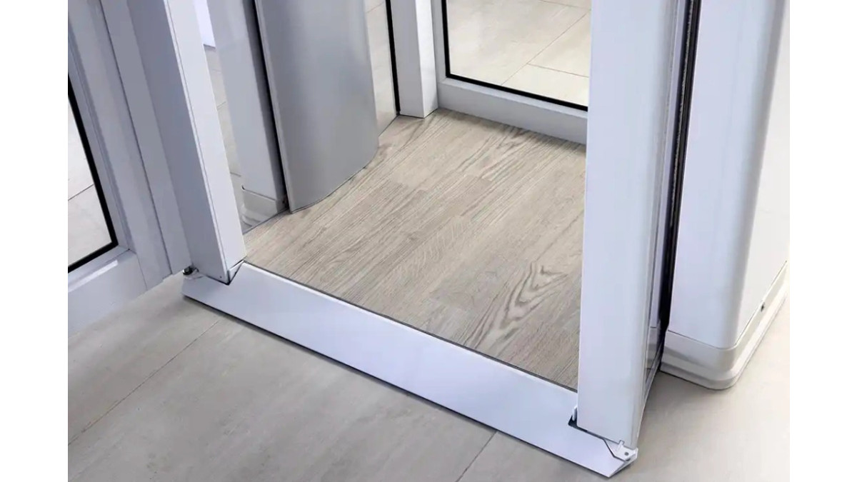 non skid flooring Through floor lift by Savaria