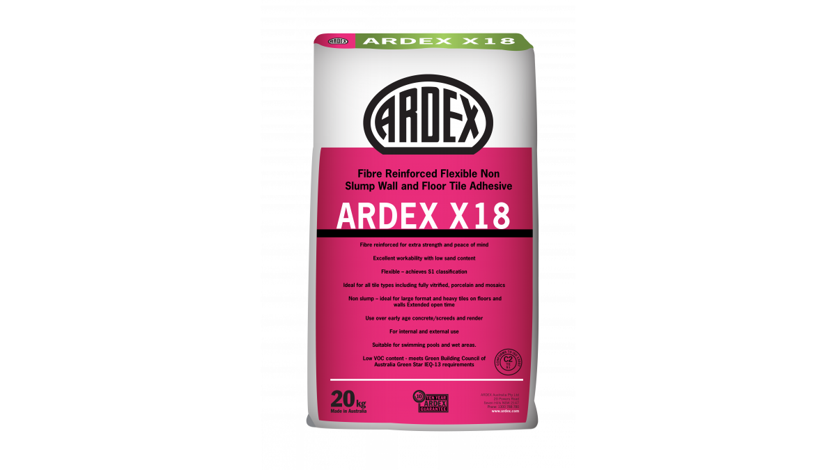 ARDEX X 18 20kg Render