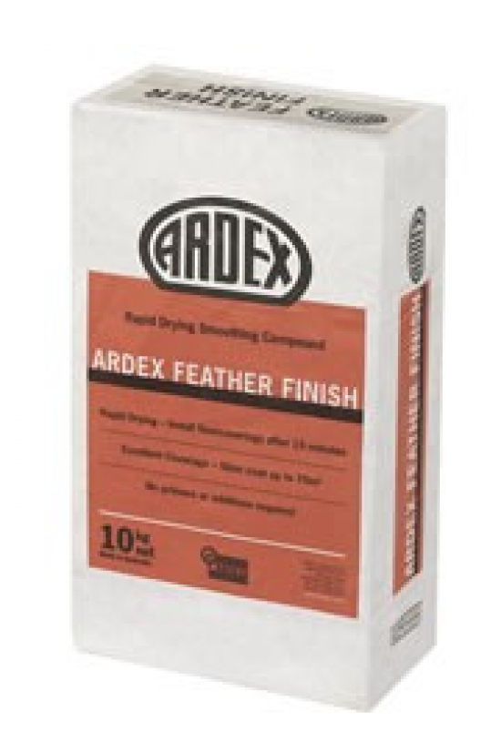 What are some uses for Ardex Feather Finish?