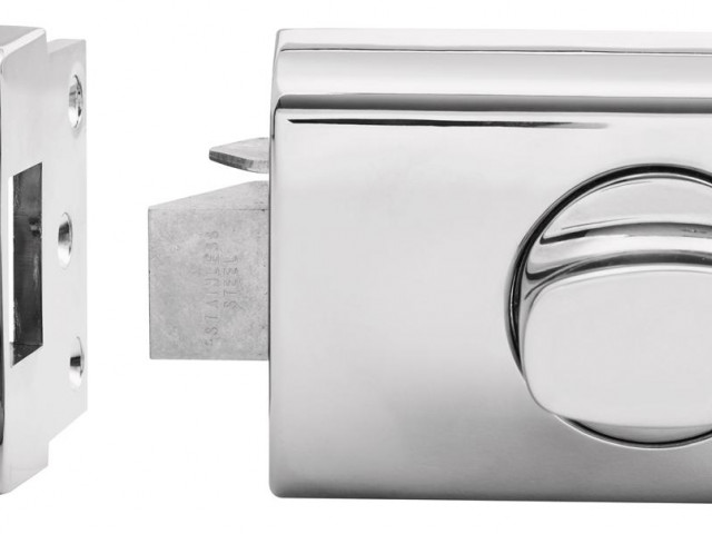 Lockwood Nightlatches: 002 Single Cylinder Deadlatch