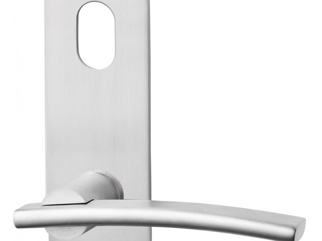 Lockwood Lever & Push/Pull Furniture: Artefact Range 212 Series Oval Plate