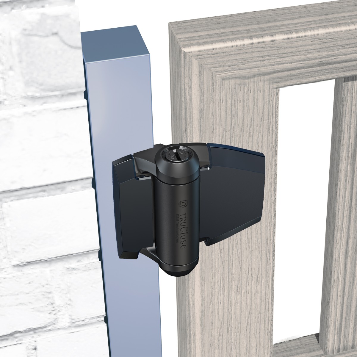 D&D Technologies Truclose® Regular Hinge For MetalToWood Gates by