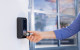 AA eCLIQ Wall PD User Close up