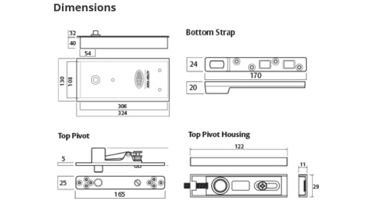 L8800 Dimensions