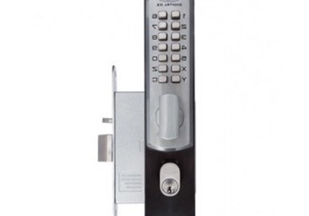 Lockwood Mechanical Digital Door Lock: 3772 DX Digital Lock