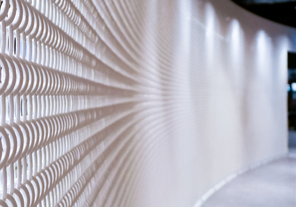 RE/8™ Bio-circular Architectural Mesh — by Kaynemaile®