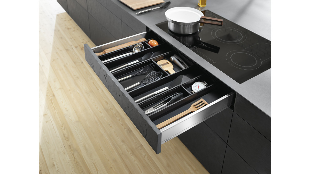 Blum NZ AMBIA LINE LEGRABOX utensils cooking