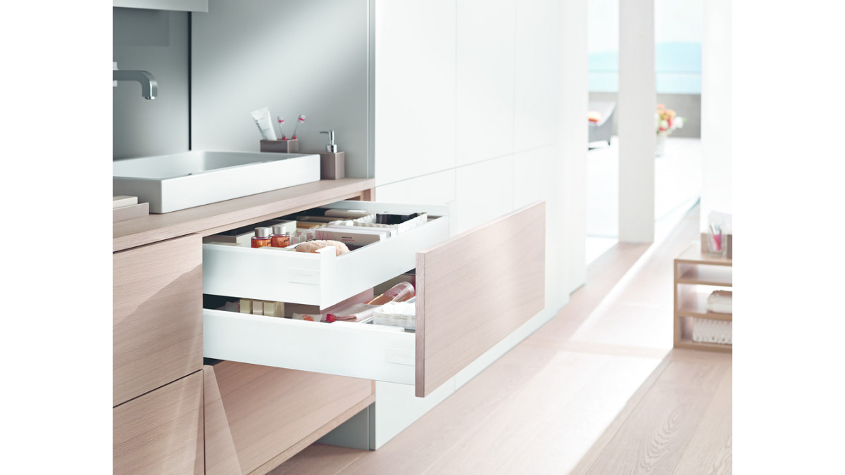 Blum NZ ORGA LINE TANDEMBOX bathroom innerdrawer