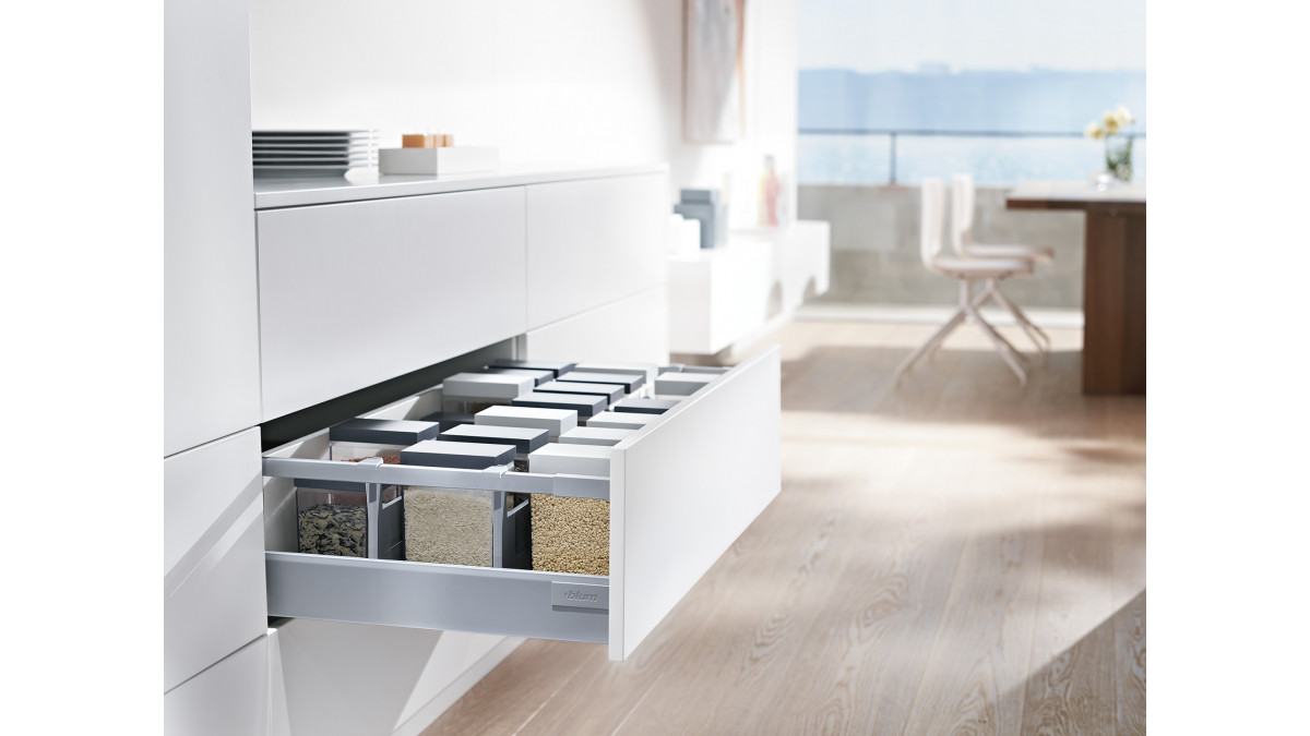 Blum NZ ORGA LINE TANDEMBOX grey provisions