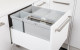 BLUM NZ bottom mount bins 17L 11L coffee 8L and 5L LEGRABOX Silkwhite