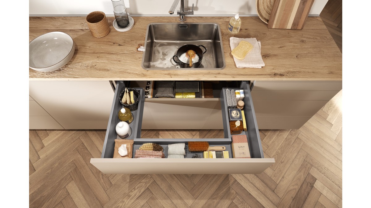 blumnewzealand MERIVOBOX sink cabinet orion grey kitchen